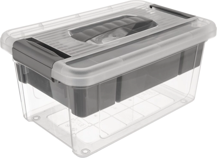 Box Stormax multi pravokutni 5 l sa sivim umetkom