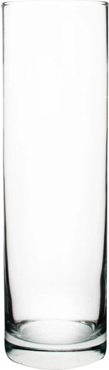 Staklena vaza Flora 26 cm, prozirna