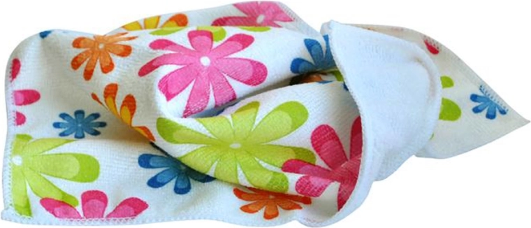 Mikrovlaknena krpa 30 × 30 cm, 250 g – cvjetni motiv