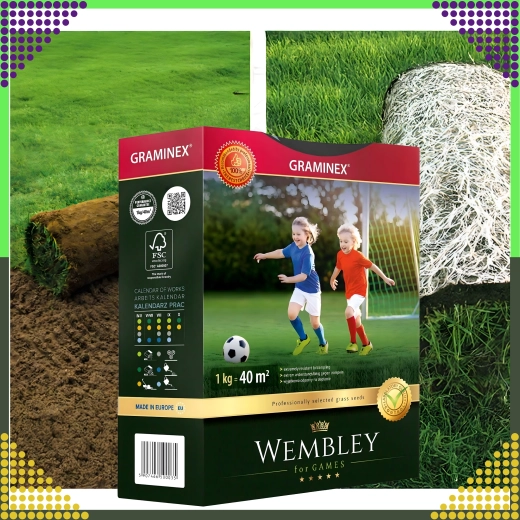 Premium sportska travna smjesa Wembley 1 kg