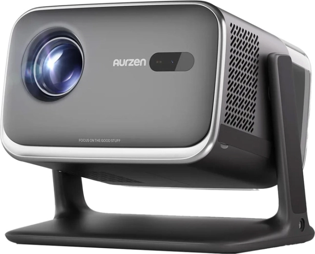 AURZEN Boom mini – kompaktni pametni projektor s Google TV i Full HD