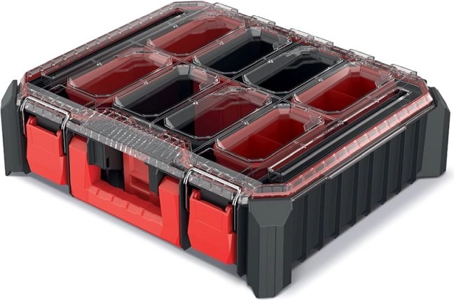 Organizator CMX s uklonjivim kutijicama 44,5 × 36,8 × 12,6 cm, crni