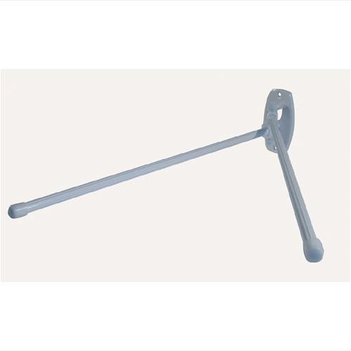 Dvoručni metalni držač za ručnike – bijeli