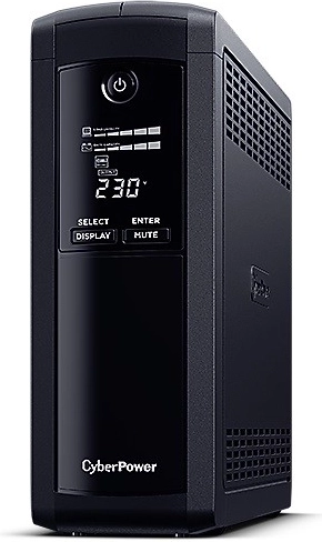 Rezervno napajanje UPS CYBERPOWER VP1600ELCD-FR 1600 VA / 960 W s LCD-om i AVR-om, 5x FR