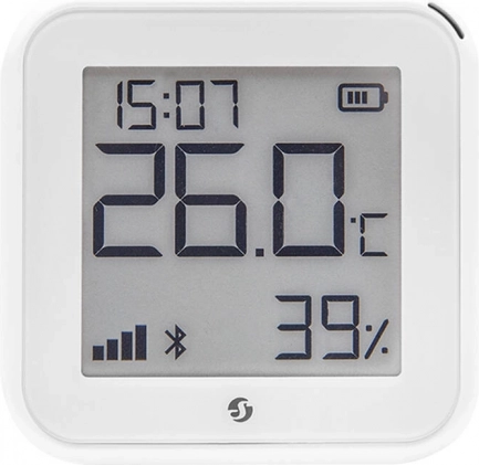 Pametni senzor temperature i vlage Shelly H&T Gen3 bijeli