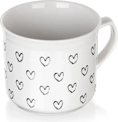 Romantičan dizajn s crnim srcima