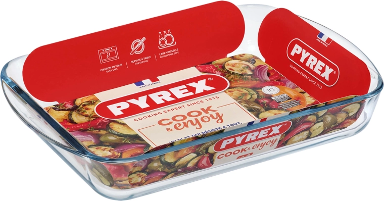 Stakleni pekač PYREX 2,7 l 35 × 23 × 6 cm