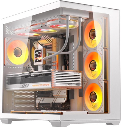 Računalno kućište DarkFlash C280 bijelo sa 7 ventilatorima