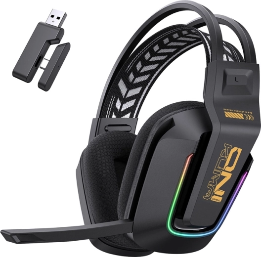 Gaming bežične slušalice Onikuma GT828 s RGB i 2,4 GHz/Bluetooth
