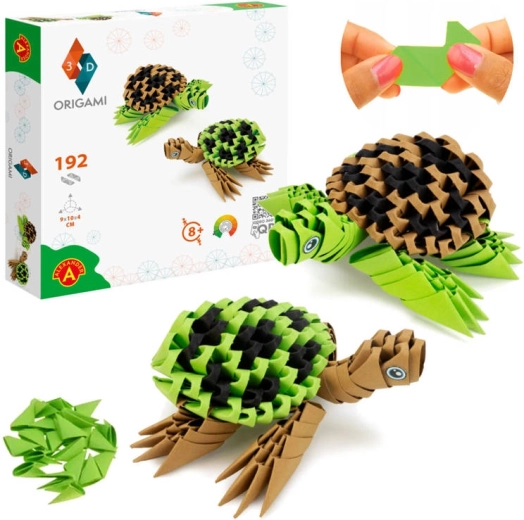 Kreativni set Origami 3D kornjače