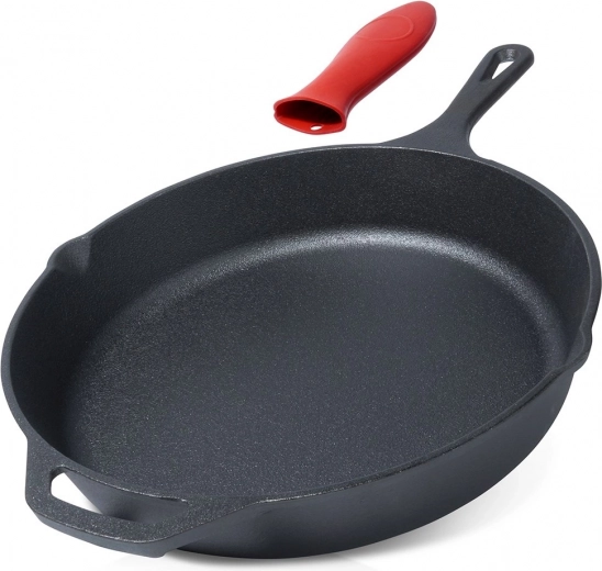 Željezna tava sa silikonskom navlakom CAST LINE 30 cm