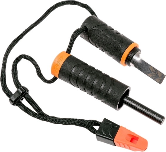 Gerber Fire Starter multifunkcionalni kremen s ferro štapićem i zviždaljkom