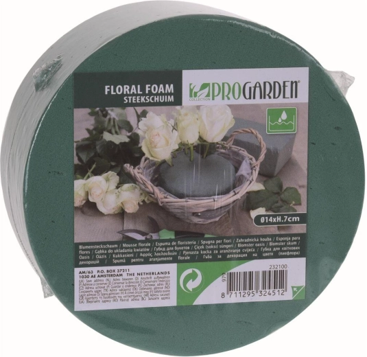 Aranžerska spužva FLOREX promjer 14 cm, visina 7 cm