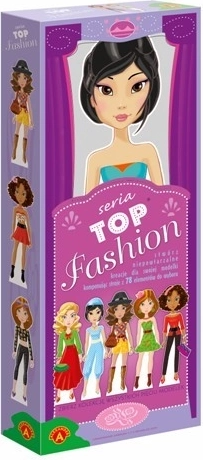 Top Fashion manekenka II – kreativni izrezivačka set