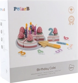 Drveni rođendanski kolač za rezanje POLARB od VIGA