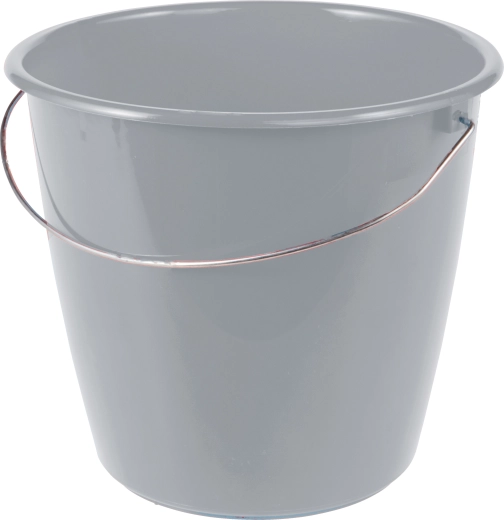 Kanta 5 l s metalnom ručkom, siva