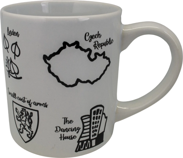 Bijela keramička šalica 250 ml