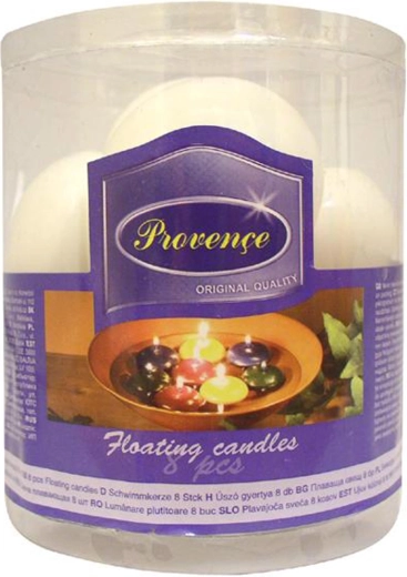 Plutajuće bijele svijeće 8 kom