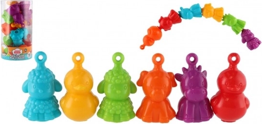 spajajuće životinjice s farme u lanac, 12 kom u dozi (12m+)