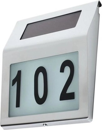 Solarna LED rasvjeta kućnog broja MACLEAN ENERGY MCE172