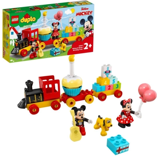 LEGO DUPLO Disney rođendanski vlakić s MICKEYJEM, MINNIE i PLUTOM