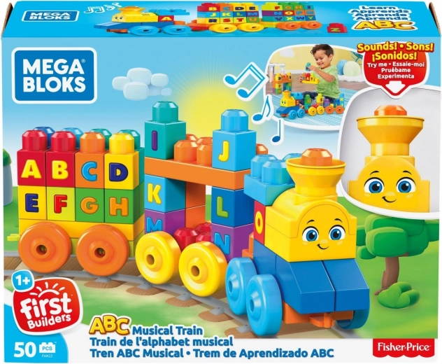 Mega Bloks glazbeni vlakić s slovima