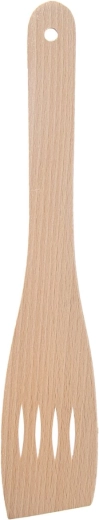 Drvena kuhinjska lopatica s rupama 30 cm