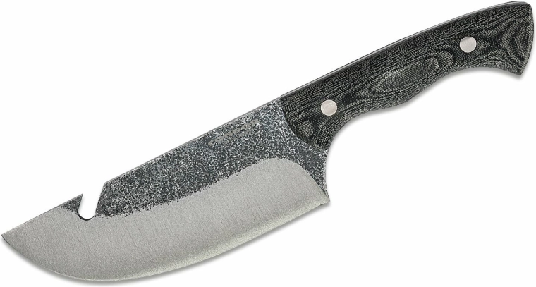 Condor Bush Slicer kamping nož 16,3 cm, siva Micarta, futrola koža + kydex