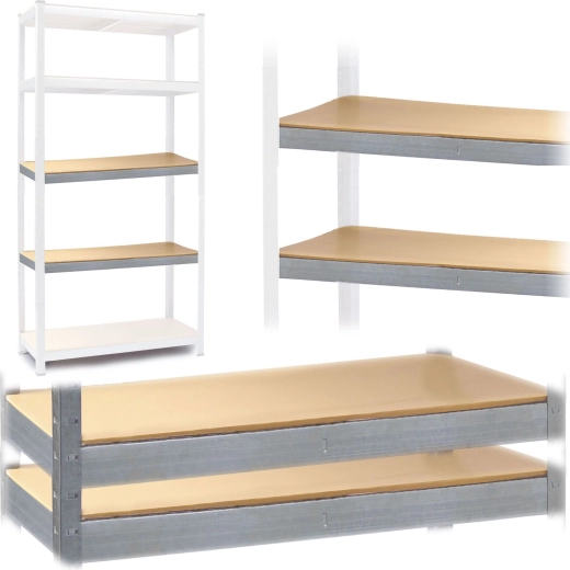 Set polica za regale Humberg 90 × 40 cm – 2 kom