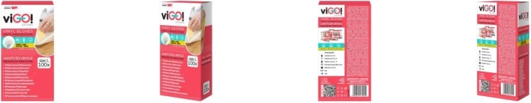 Vinilne jednokratne rukavice L, 100 kom