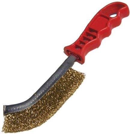 Ručna žičana četka PUNK s mjedenom žicom 0,3 mm