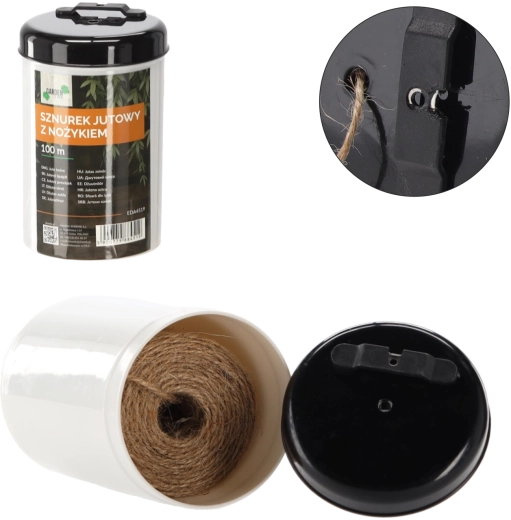 Jutena špaga 100 m u tubi s nožićem