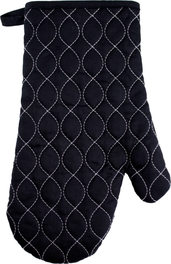 Kuhinjska rukavica 18 × 30 cm crna