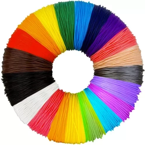 Set PLA filamenta za 3D olovke i 3D pisače 20×20 m (400 m) Kruzzel