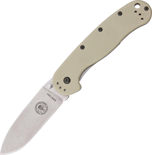 ESEE Avispa Tan džepni nož 8,9 cm, stonewash, pješčani, FRN