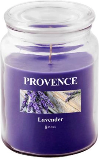 Mirisna svijeća u staklu Provence lavanda 95 sati