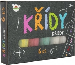 Šarene krede za pločnik u kutiji