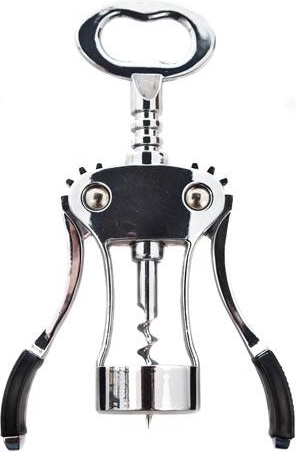 Krilni otvarač za vino CULINARIA DELUXE 18 cm, krom