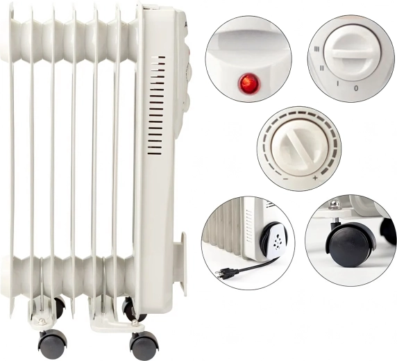 Precizan termostat i 3 razine snage