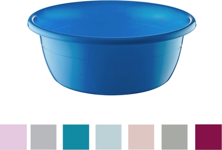 Okrugla zdjela FELIX 7 l prozirna