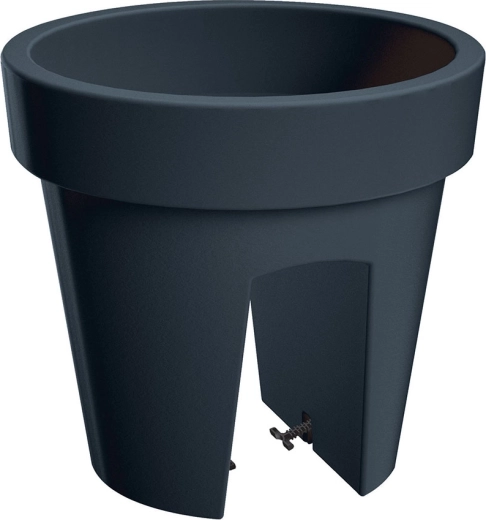 Žardinijera za ogradu Lofly Railing 24,5 cm antracit