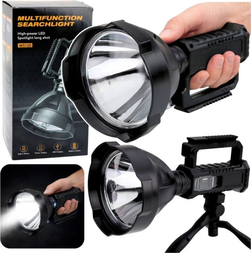 Veliki LED reflektor sa stativom i power bankom 31 cm