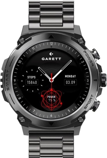 Pametni sat Garett Atom s metalnim remenom