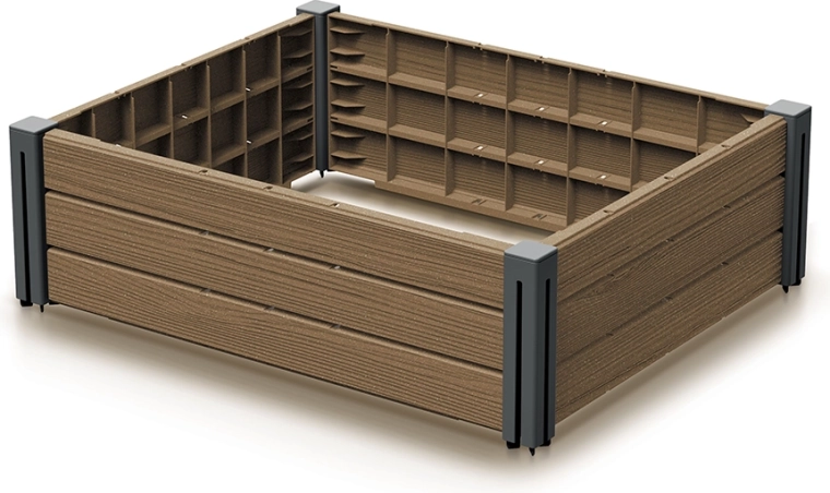Povišena vrtna gredica od plastike Naturo ECO 75,6 cm BASE PLANT