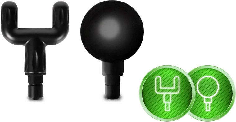 6 glavica za ciljanu masažu cijelog tijela