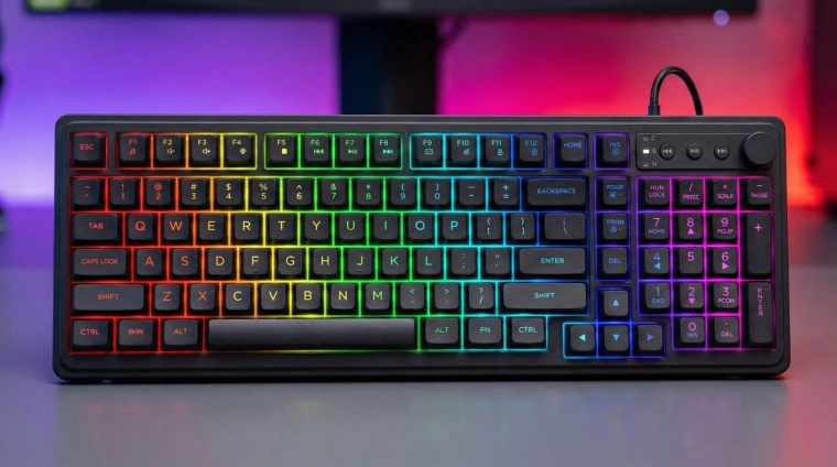 RGB pozadinsko osvjetljenje za gamersku atmosferu