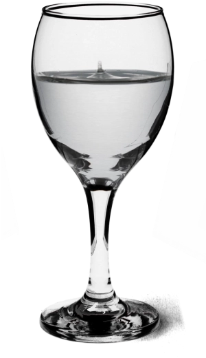 Velik volumen 590 ml za udobno posluživanje