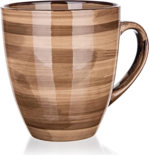 Keramička šalica 400 ml Palas smeđa