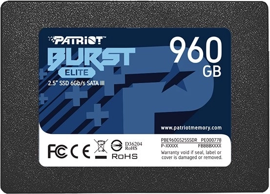 Kapacitet 960 GB za sustav i podatke