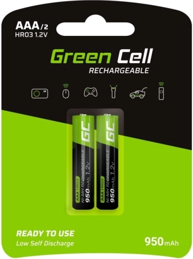 Punjive baterije 2x AAA HR03 950mAh